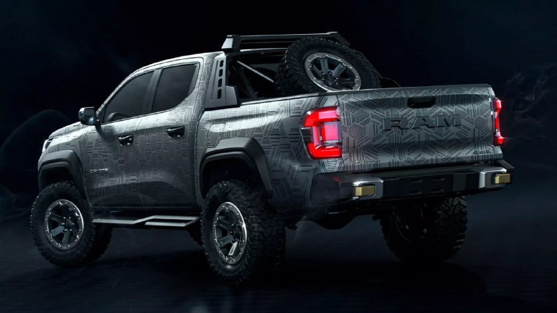 Новый концептуальный пикап Ram Dakota Nightfall для рынков Латинской Америки Новый концептуальный пикап Ram Dakota Nightfall для рынков Латинской Америки