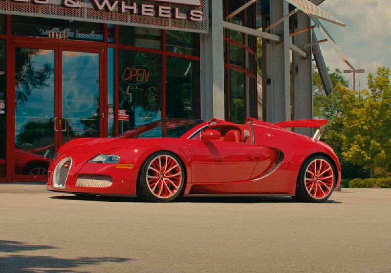 Крупная экономия владельца Bugatti Veyron при замене колес Крупная экономия владельца Bugatti Veyron при замене колес