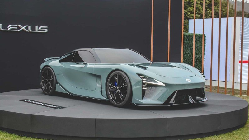 Lexus представил концепт суперкара в стиле LFA
