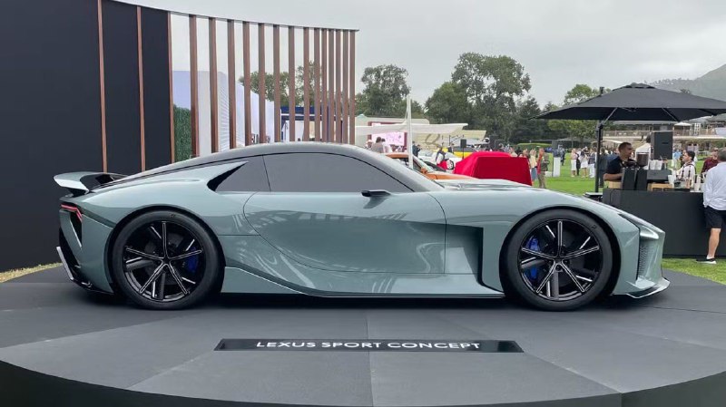 Lexus представил концепт суперкара в стиле LFA