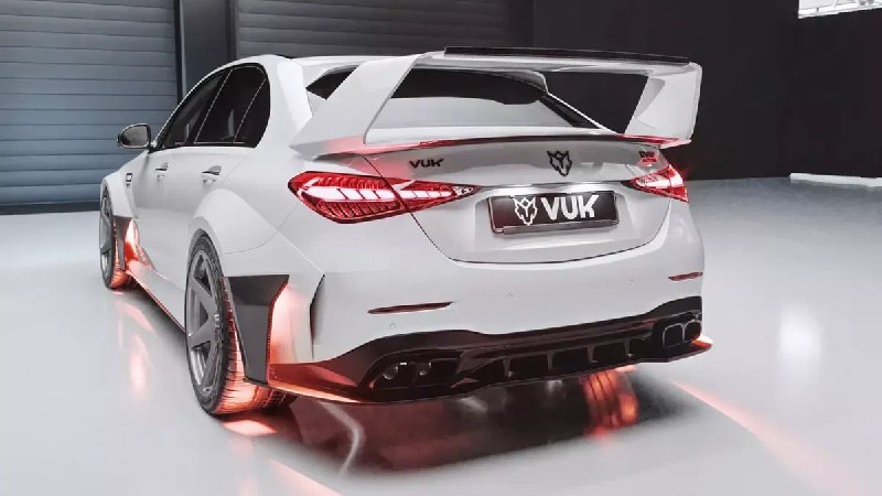 Выпущен ретро-стильный суперседан Vuk EVOlution X на базе Mercedes-AMG W206