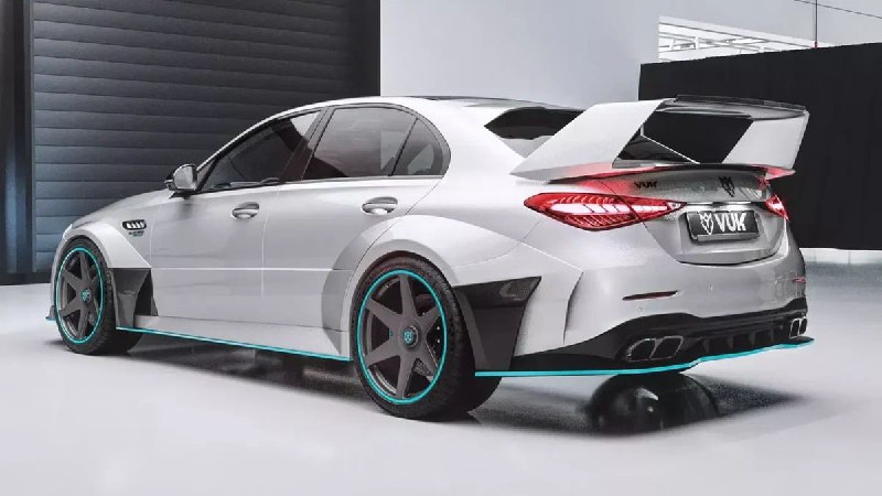 Выпущен ретро-стильный суперседан Vuk EVOlution X на базе Mercedes-AMG W206