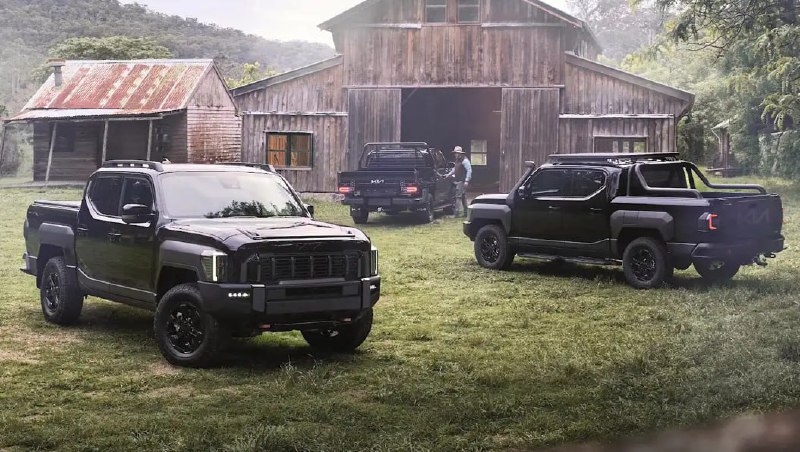 Kia готовит улучшенную версию пикапа Tasman для конкуренции с Ranger Raptor и Navara Warrior Kia готовит улучшенную версию пикапа Tasman для конкуренции с Ranger Raptor и Navara Warrior