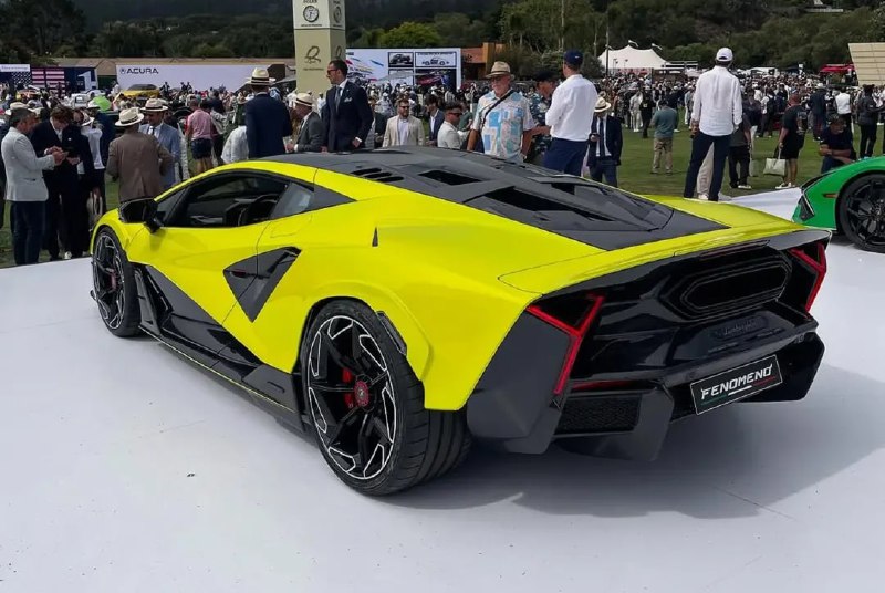 Lamborghini презентовала ограниченную серию суперкара Fenomeno с улучшенной гибридной системой