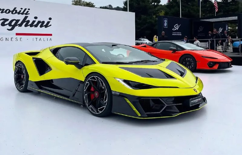 Lamborghini презентовала ограниченную серию суперкара Fenomeno с улучшенной гибридной системой