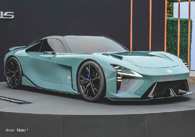 Lexus анонсировал прототип своего суперкара с мощным V8 двигателем