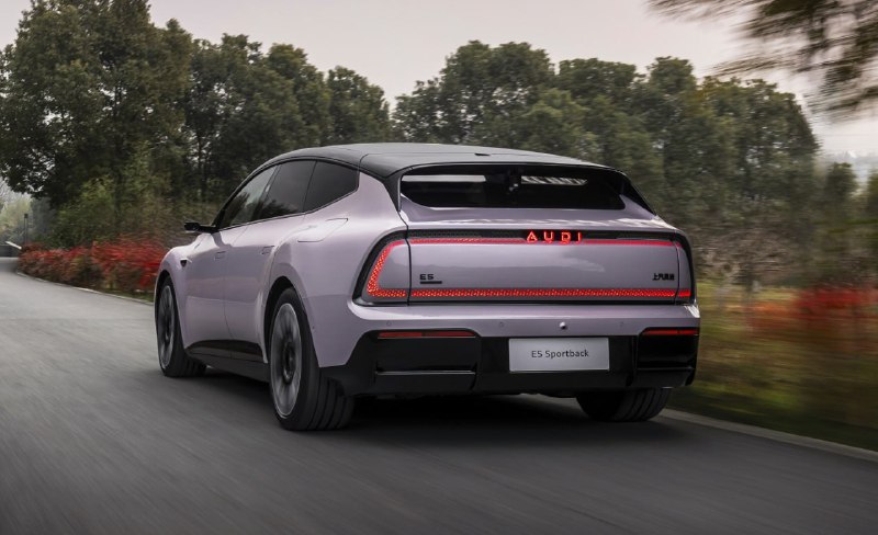 В Китае начались продажи нового электромобиля Audi E5 Sportback В Китае начались продажи нового электромобиля Audi E5 Sportback