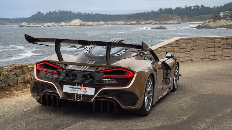 Эксклюзивный гиперкар Hennessey Venom F5 LF с более чем 2000 лошадьми силы