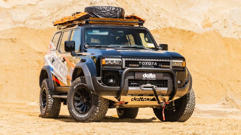 Модифицированный Land Cruiser Prado: превращение в внедорожного монстра