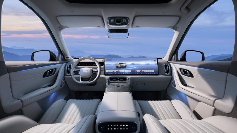 Geely Galaxy M9: новый флагманский внедорожник с гибридной силовой установкой