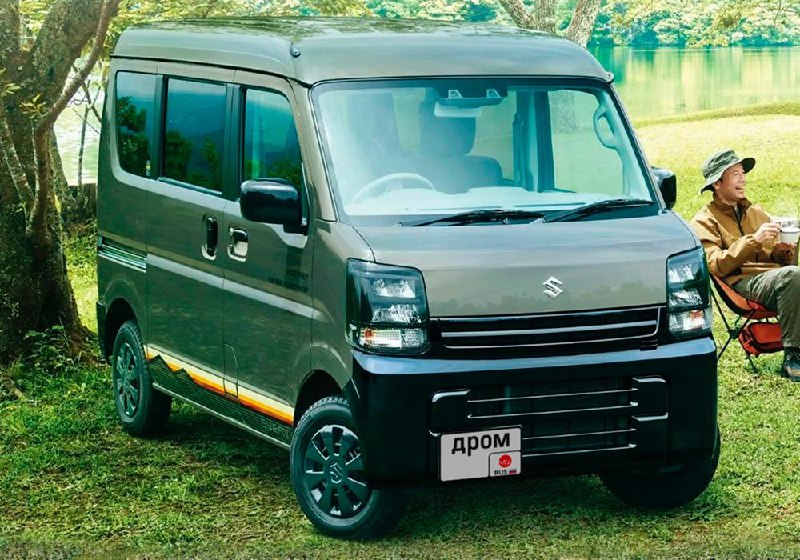 Новый мини-минивэн Suzuki Every J Limited для активных путешественников Новый мини-минивэн Suzuki Every J Limited для активных путешественников
