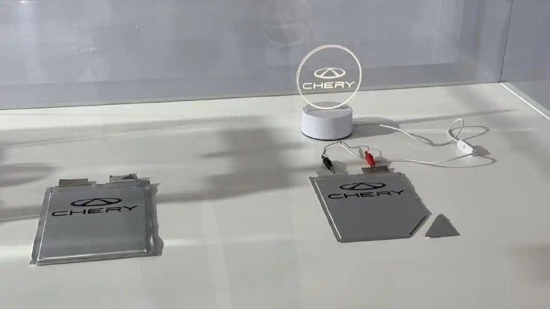 Chery тестирует новые электромобили с твердотельными аккумуляторами