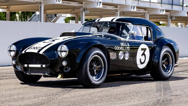 Редкое купе AC Cobra 1966 года выставлено на аукцион с гоночным прошлым Редкое купе AC Cobra 1966 года выставлено на аукцион с гоночным прошлым