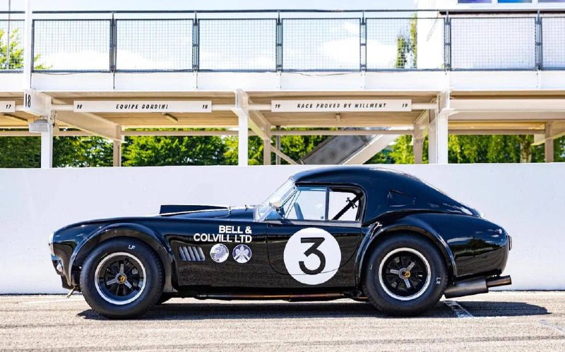 Редкое купе AC Cobra 1966 года выставлено на аукцион с гоночным прошлым Редкое купе AC Cobra 1966 года выставлено на аукцион с гоночным прошлым