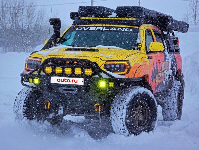 Эксклюзивный внедорожник Toyota Tacoma с уникальным лифт-комплектом и тюнингом Эксклюзивный внедорожник Toyota Tacoma с уникальным лифт-комплектом и тюнингом