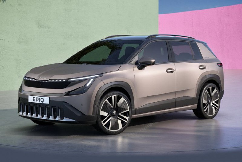 Предсерийная версия электромобиля Skoda Epiq впервые показана на выставке в Мюнхене