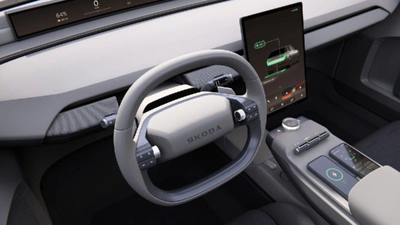 Skoda Vision O: концептуальный электромобиль будущего Skoda Vision O: концептуальный электромобиль будущего