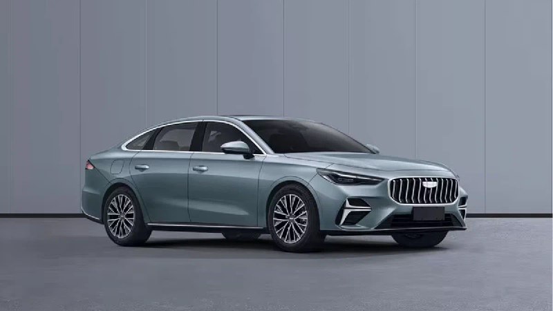 Первый тизер нового поколения седана Geely Emgrand