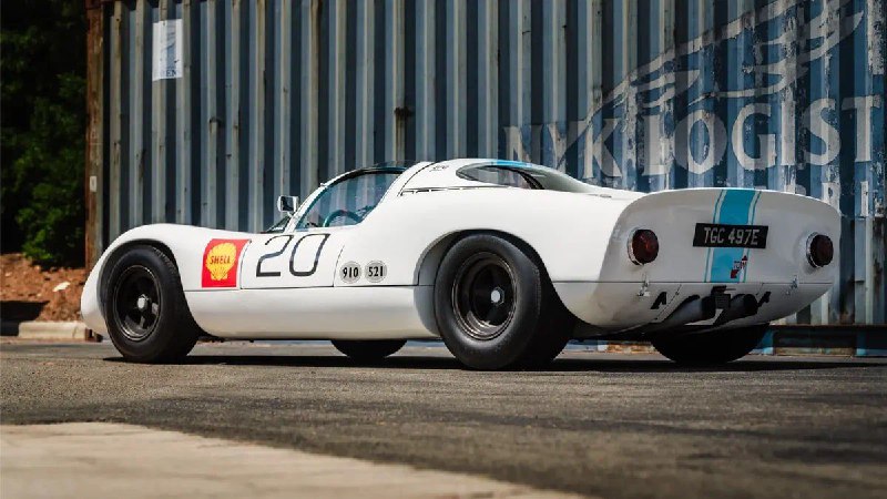 Редкий гоночный Porsche 910 возрастом 58 лет выставлен на продажу в США Редкий гоночный Porsche 910 возрастом 58 лет выставлен на продажу в США