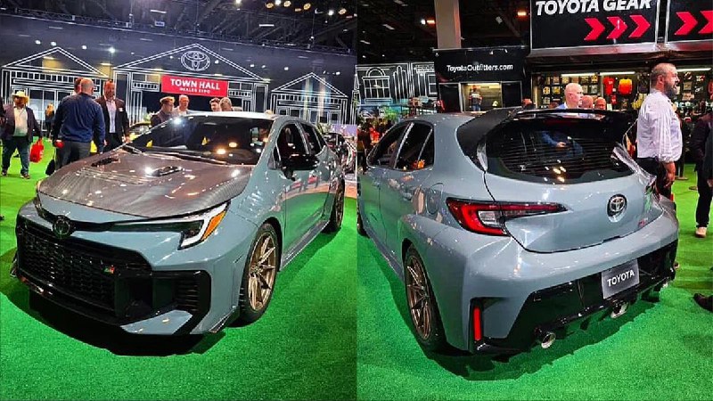 Toyota представляет высокопроизводительную версию Corolla GRMN