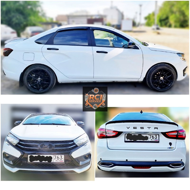 Производство тюнингового комплекта для LADA Vesta NG Sedan Turbo от RCI Service
