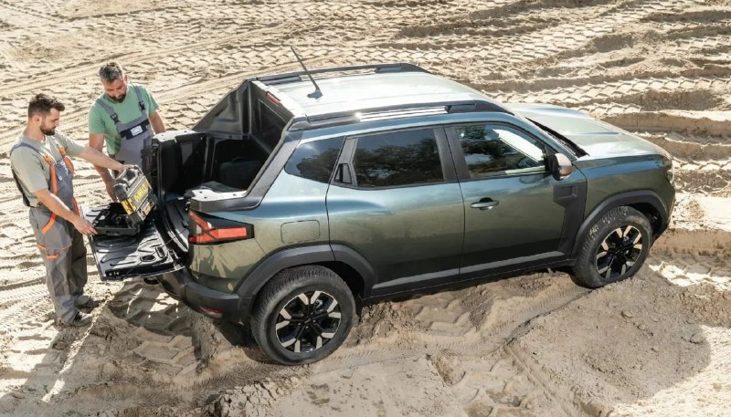 В Румынии представили компактный пикап на базе Dacia Duster В Румынии представили компактный пикап на базе Dacia Duster