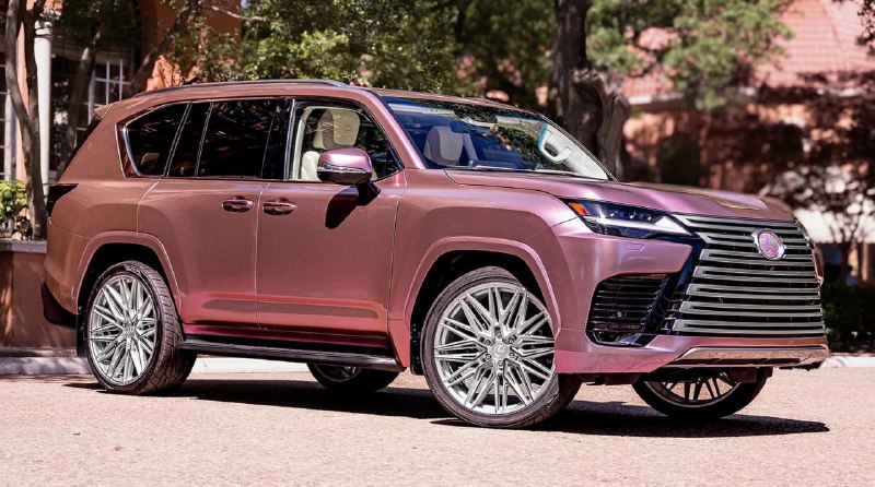 Эксклюзивная женская версия Lexus LX с роскошным дизайном и функционалом