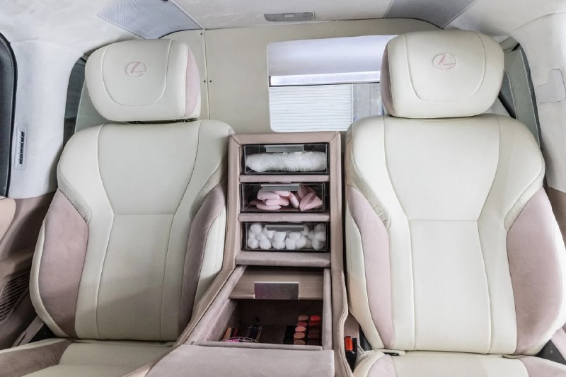Эксклюзивная женская версия Lexus LX с роскошным дизайном и функционалом