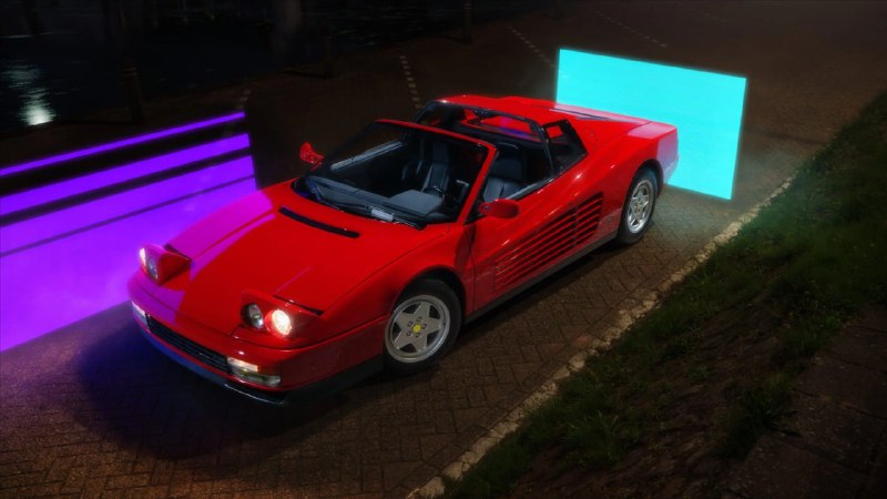 Уникальный переоблик Ferrari Testarossa создан в Нидерландах по индивидуальному заказу