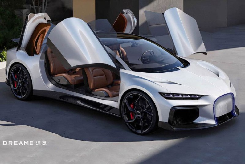 Подтверждена подделка: гиперкар Dreame напоминает Bugatti Chiron Подтверждена подделка: гиперкар Dreame напоминает Bugatti Chiron