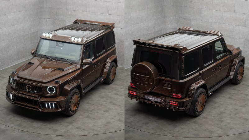 Эксклюзивный Mercedes-Benz G-Class с уникальным дизайном и мощностью 820 л.с.