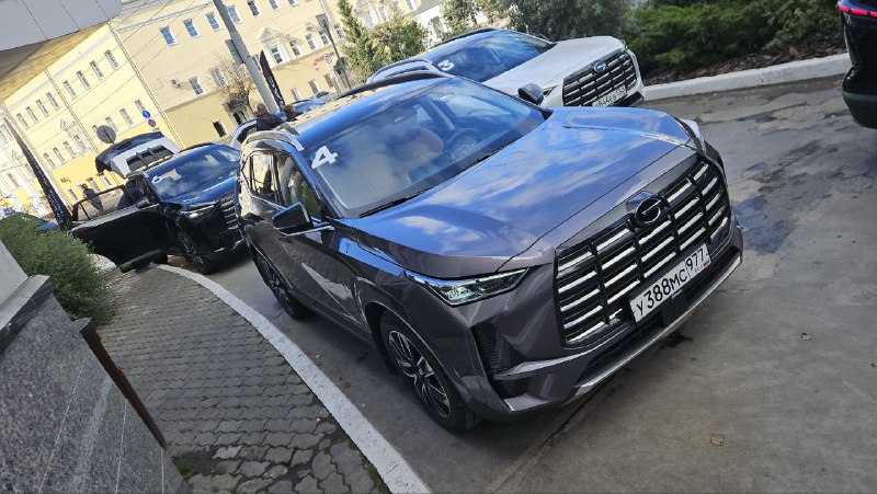 Начинается тест полноприводного кроссовера GAC GS4.