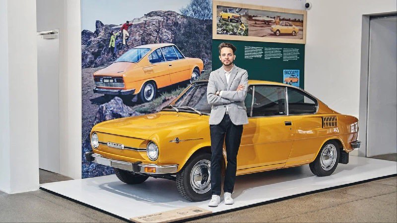 Современная интерпретация классического купе Skoda 110 R от дизайнера
