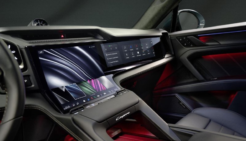 Новый интерьер электрокроссовера Porsche Cayenne Electric: современные технологии и комфорт Новый интерьер электрокроссовера Porsche Cayenne Electric: современные технологии и комфорт