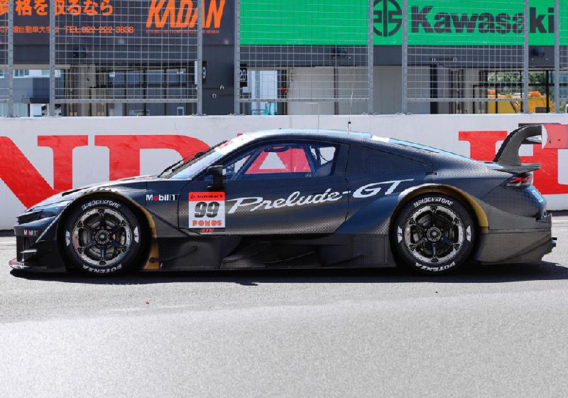 Новинка Honda: гоночная версия Prelude для соревнований Super GT