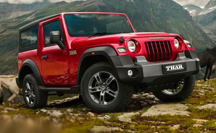 Обновление внедорожника Mahindra Thar: новые цвета и улучшения интерьера Обновление внедорожника Mahindra Thar: новые цвета и улучшения интерьера