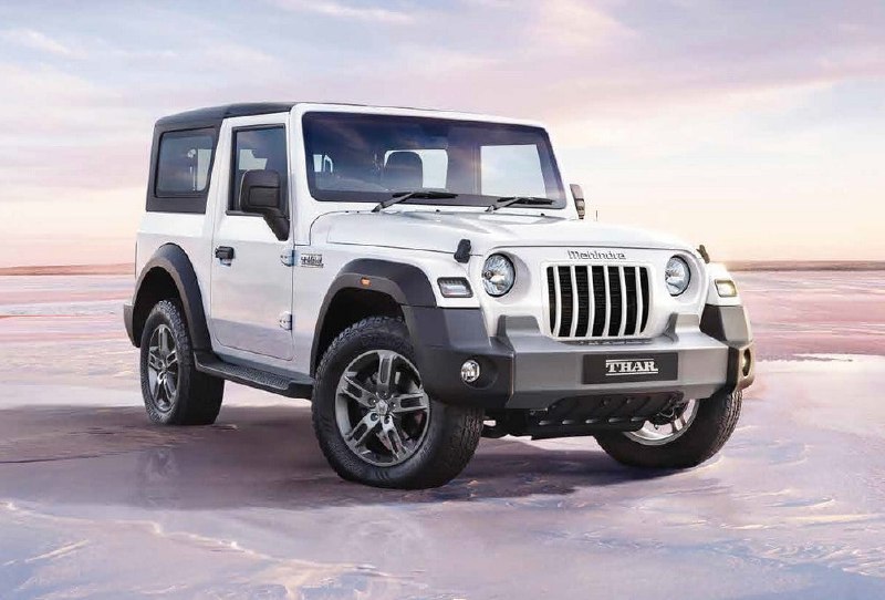 Обновление внедорожника Mahindra Thar: новые цвета и улучшения интерьера Обновление внедорожника Mahindra Thar: новые цвета и улучшения интерьера