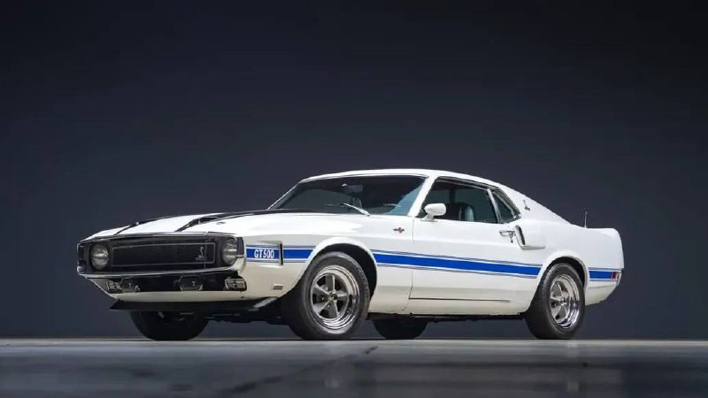 Редкий классический Shelby GT500 1970 года выставлен на аукцион Редкий классический Shelby GT500 1970 года выставлен на аукцион
