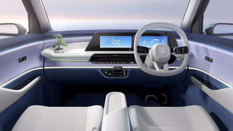 Suzuki представила электрокар Vision e-Sky для будущего городского транспорта Suzuki представила электрокар Vision e-Sky для будущего городского транспорта