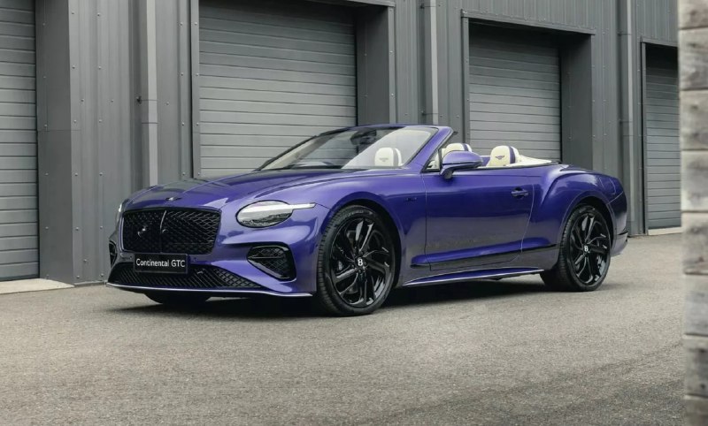 Уникальный кабриолет Bentley GTC Speed с элитным интерьером и высокой мощностью