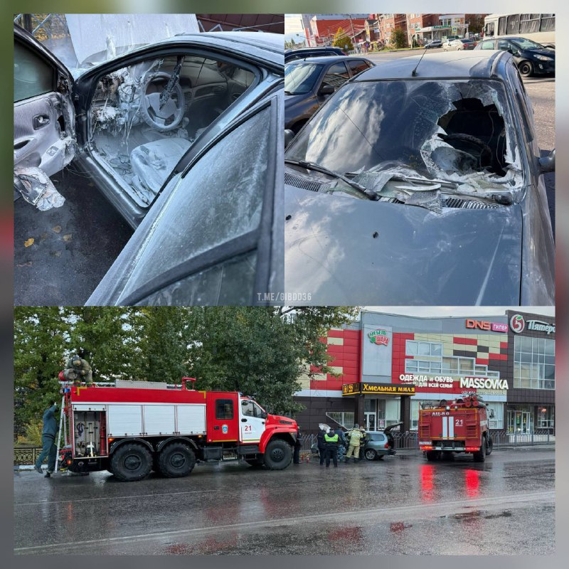 Спасательная операция: инспекторы предотвратили взрыв автомобиля при пожаре Спасательная операция: инспекторы предотвратили взрыв автомобиля при пожаре