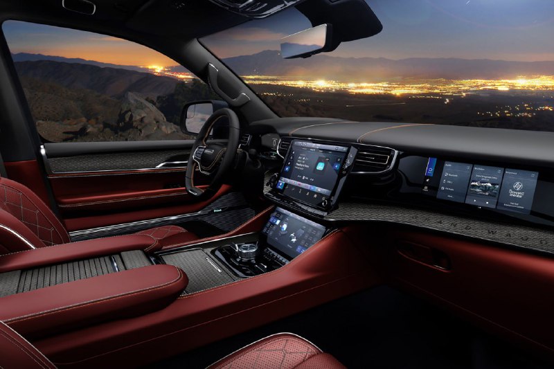 Обновленный Jeep Grand Wagoneer с новой линейкой моторов и модернизированным дизайном Обновленный Jeep Grand Wagoneer с новой линейкой моторов и модернизированным дизайном