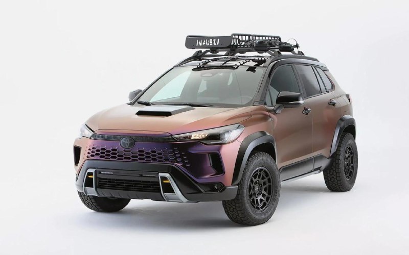 Toyota Corolla превращена в внедорожник для выставки SEMA Toyota Corolla превращена в внедорожник для выставки SEMA
