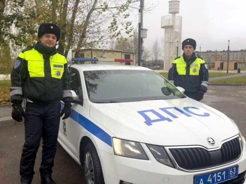 Автоинспекторы спасли женщину с неотложной медицинской помощью