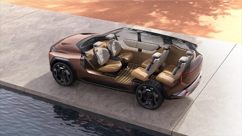 Модульный концепт Mitsubishi Elevance для комфортабельных путешествий Модульный концепт Mitsubishi Elevance для комфортабельных путешествий