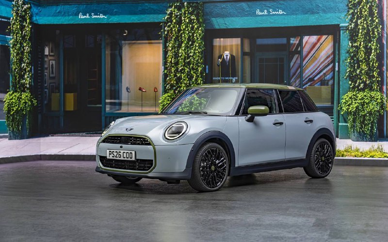 Специальная версия Mini Cooper от дизайнера Пола Смита Специальная версия Mini Cooper от дизайнера Пола Смита
