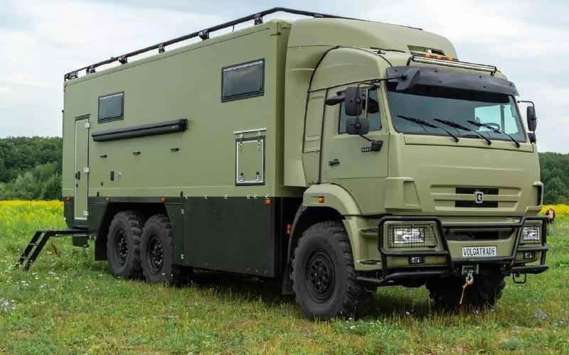 Премиальный автокемпер на базе КАМАЗ для охоты и рыбалки: роскошь и высокие технологии Премиальный автокемпер на базе КАМАЗ для охоты и рыбалки: роскошь и высокие технологии