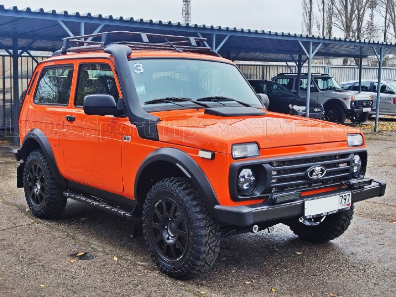 Первые детали новой версии LADA Niva Sport Silk Way Первые детали новой версии LADA Niva Sport Silk Way