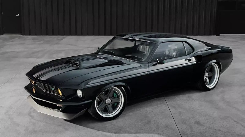 Уникальный рестомод Ford Mustang 1969 с 810-сильным двигателем Уникальный рестомод Ford Mustang 1969 с 810-сильным двигателем