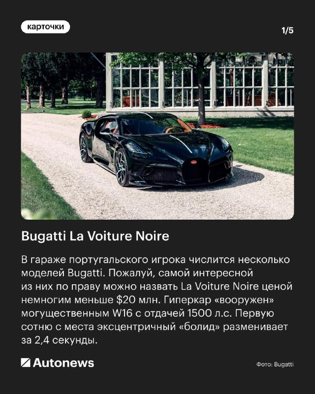 Футболист Криштиану Роналду: автопарк и последние новости о карьере Футболист Криштиану Роналду: автопарк и последние новости о карьере